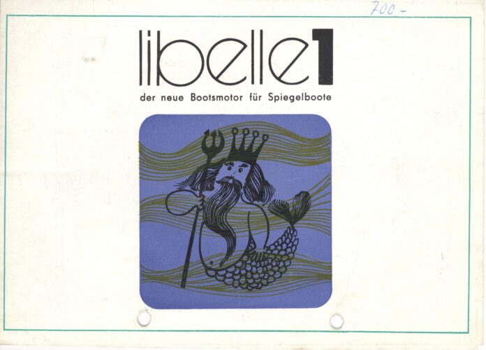 Libelle 1 - Bootsmotor für Faltboote - VEB Braunkohlenkombinat Geiseltal - 1975_Seite_001